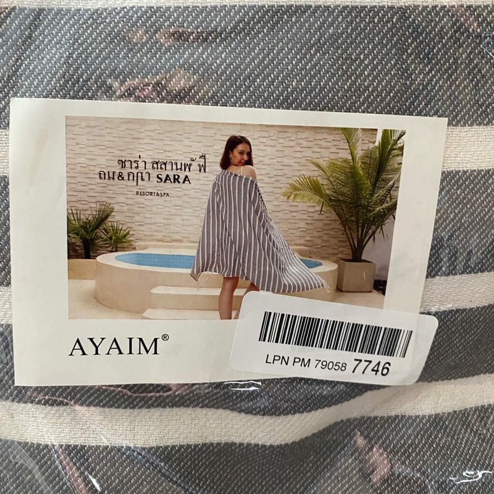 Striped Turkish Beach Towel